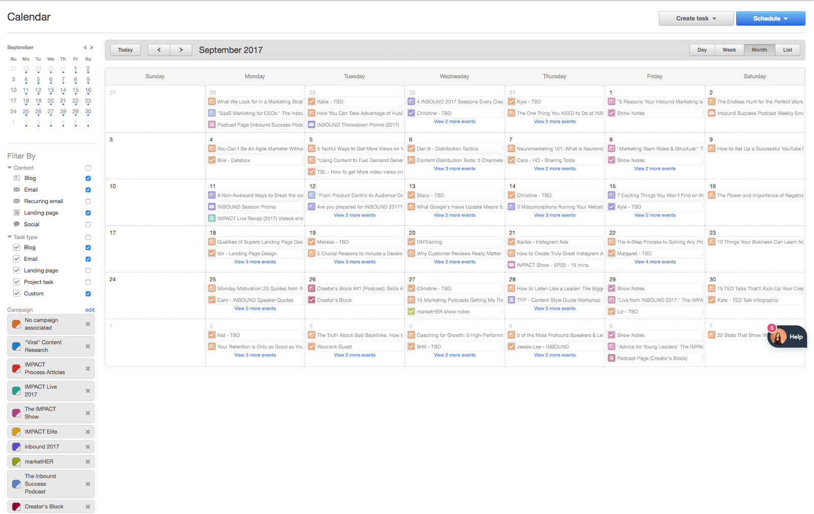 HubSpot Social Scheduler